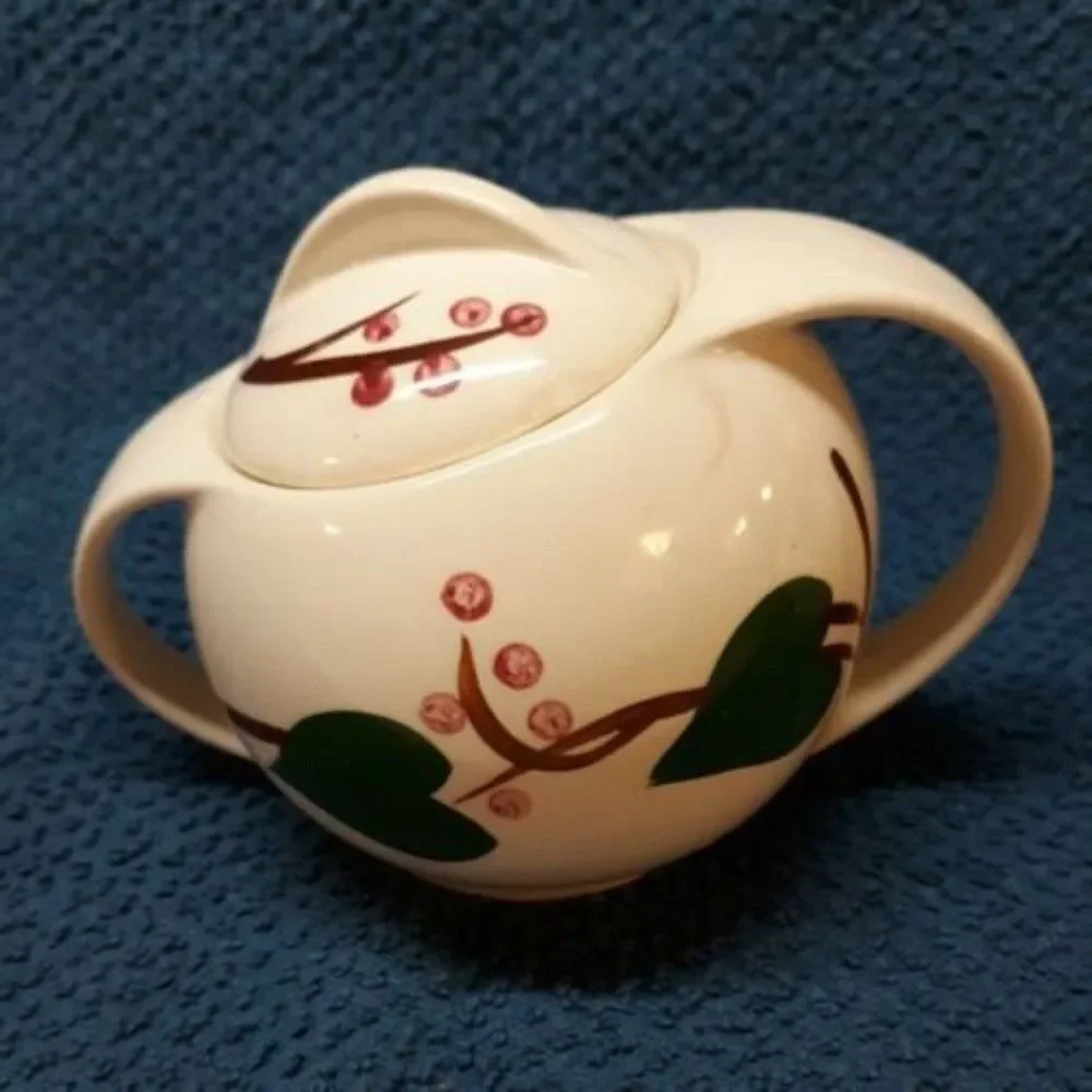 Blue Ridge Southern Potteries Stanhome Ivy Sugar & Creamer Set